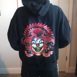 Official Halloween Horror Nights zip up jacket